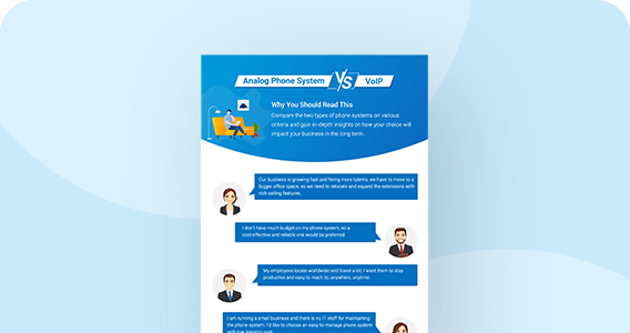 VoIP vs. analog phone system