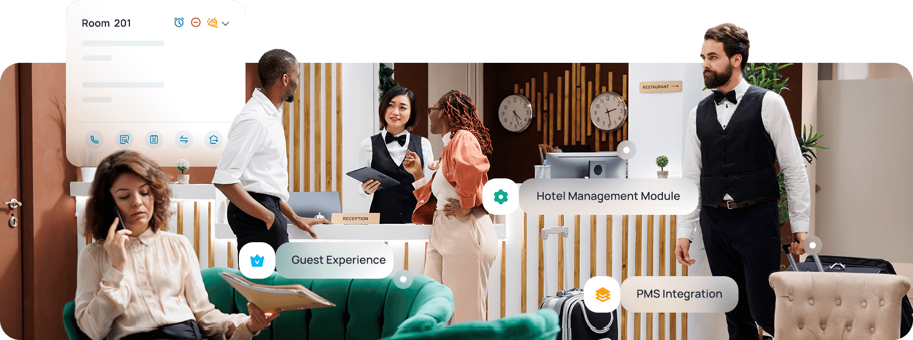 Yeastar hotel phone systems key capabilities