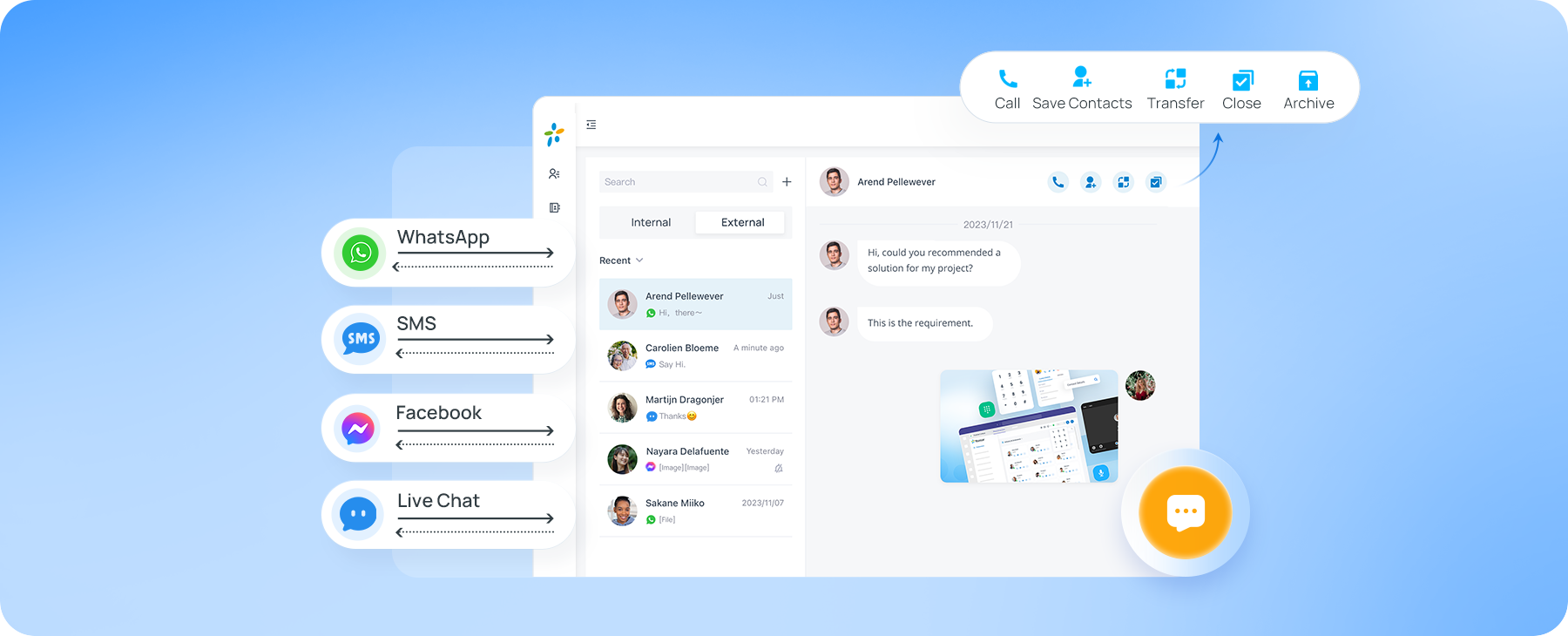 Chat & Connection